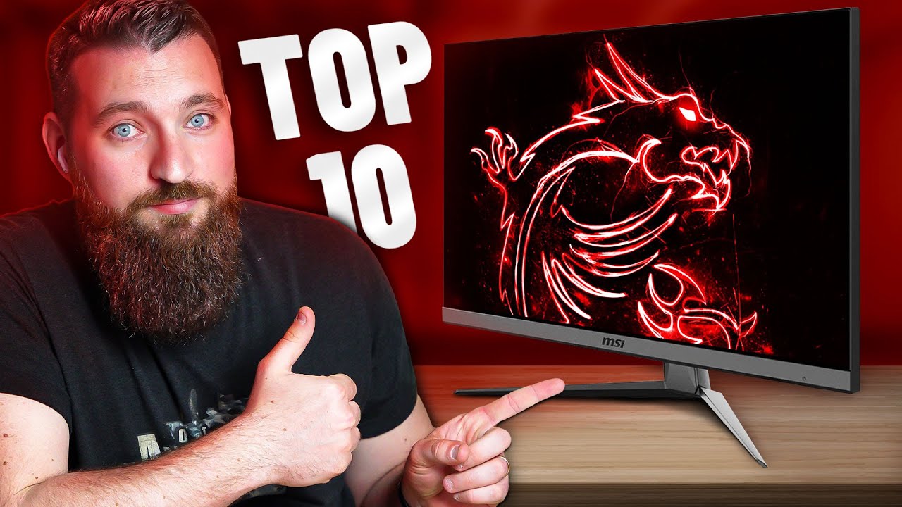 TOP 10 MEILLEURS ECRANS PC GAMER & CONSOLE 