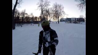 Горнолыжка клуб &quot;волков&quot; в Пензе снято на GO PRO HERO 5 Black