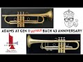 Adams a1v2 contre bach stradivarius 19043 anniversary model trumpet showdown  austin custom brass 