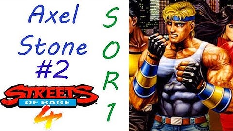 Streets Of Rage 4 Axel Stone (SOR1 character)  Ep. 2 Chapter 2 - Police Precinct