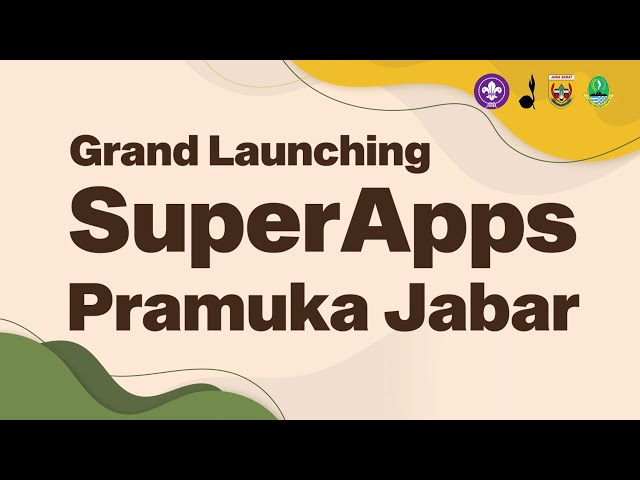 Grand Launching Super Apps Pramuka Jabar class=