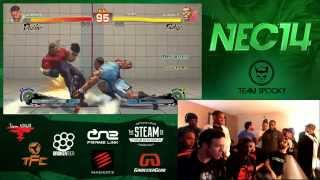 SSF4AE @ NEC14 Salty Suite: PIE Smug (Dudley) vs EG PR Balrog (Balrog) FT5