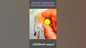 AMAZING #circuitmaker #electronic SIMPLE LOW NOISE MOSFET AUDIO AMPLIFIER MAKING