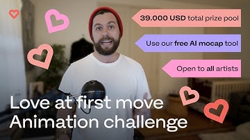 New CG animation challenge with HUGE prize pool I Love at First Move