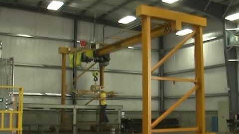 R&M Materials Handling Wire Rope Hoist Application Video
