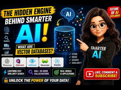 Vector Databases Explained: The Secret Behind Smarter AI & Accurate Chatbots #shortsvideo