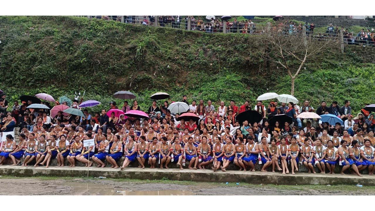 Wakching Area Women Performing at Mon Town|Celebration of Konyak Aoleang