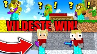 DET VILDESTE WIN!! - Dansk Minecraft