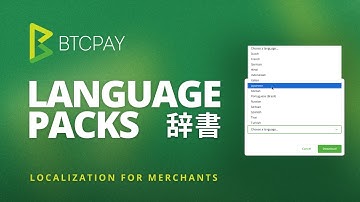 Localize Your BTCPay Server in Seconds | New AI-Powered Language Packs