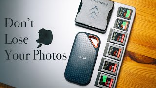 In Field Photo Backup  Photographers NEED to know this