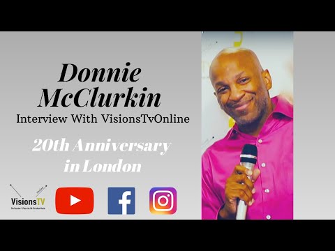 Donnie McClurkin 20th Anniversary Celebration in London | VisionsTvOnline