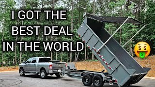 I Bought The Best Dump Trailer Money Could Buy | This Is How Much I Paid For It | Top Shelf Trailers