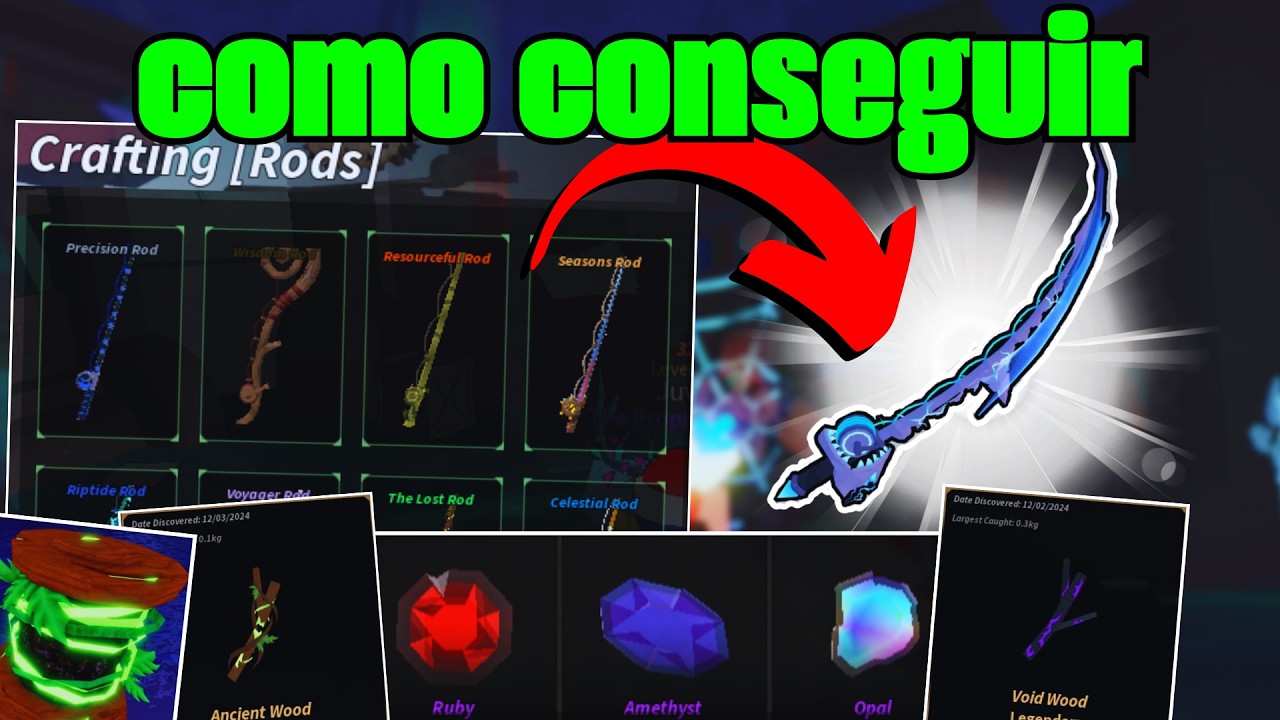 Guia De Rods COMO CONSEGUIR TODOS los OBJETOS de CRAFTEO para LOS RODS! š Guia de ...