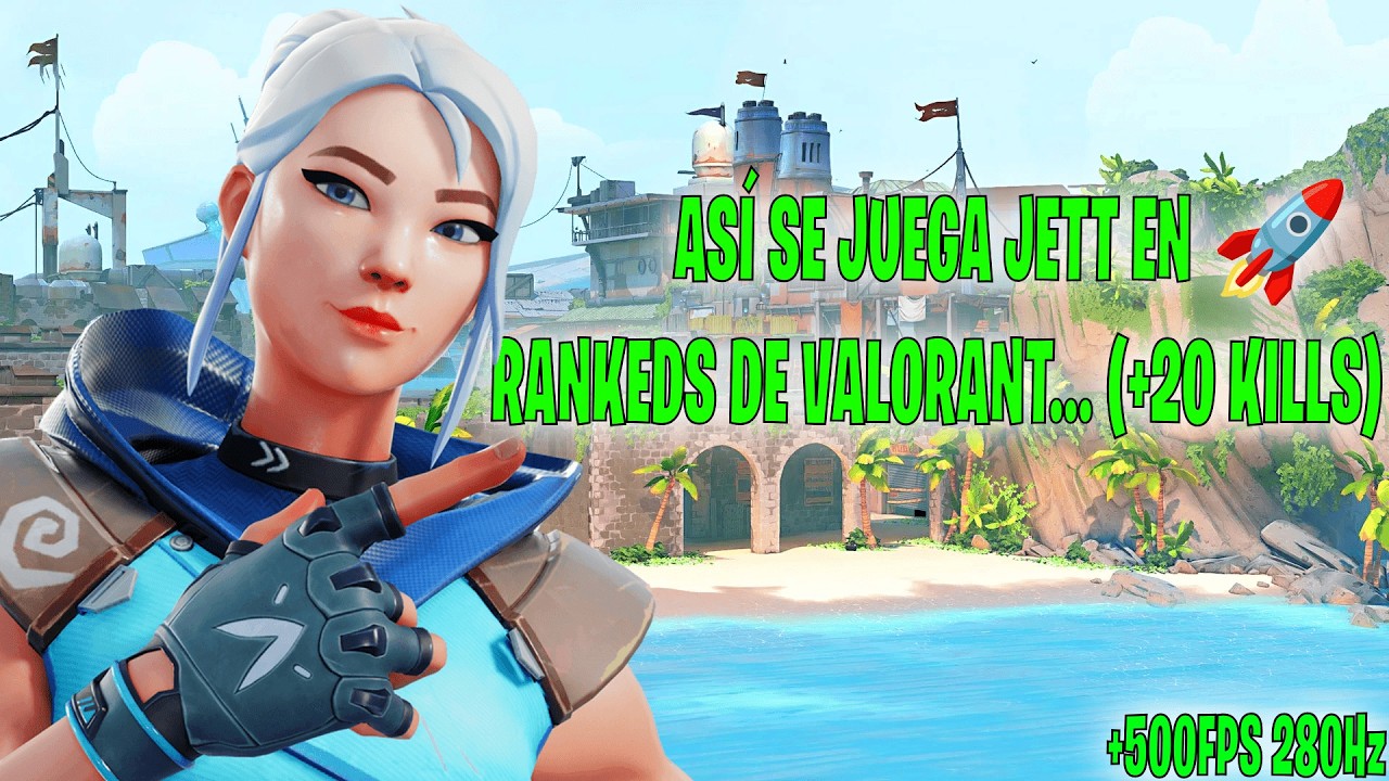 JETT IMPARABLE +500FPS 🚀💨| [+20 KILLS GAMEPLAY MÁXIMA FLUIDEZ  EN BREEZE🔝]
