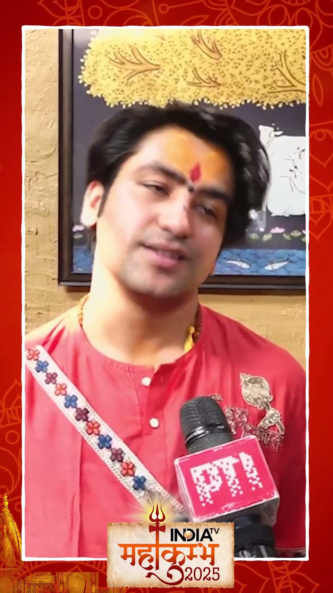 Maha Kumbh में भदगड़ के बाद #bababageshwar का रिएक्शन #mahakumbh2025 #amritsnan