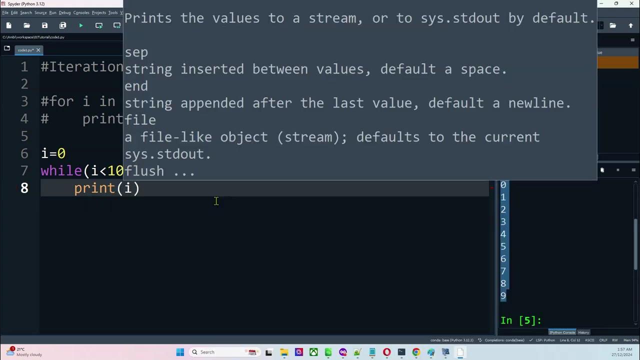 Brief Introduction to key concepts in Programming Iteration Part 4 ...