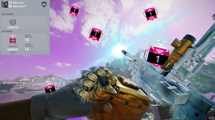 1.4K/D EXEMPLARY CHAMP DOMINATES RANKED *NO RECOIL SETTINGS & SENSITIVITY- Rainbow Six Siege Console