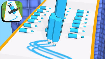 Crayon Rush 3D ​- All Levels Gameplay Android,ios (Levels 279-281)