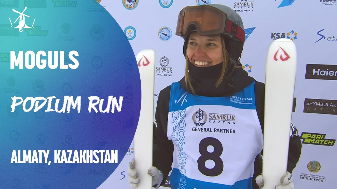 Tess Johnson back to savour the podium flavour | Almaty | FIS Freestyle Skiing