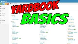 Lawn Care Software Yardbook Basics