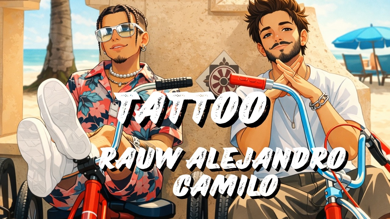 Rauw Alejandro, Camilo - Tattoo (Remix with Camilo) [Letras/Lyrics]