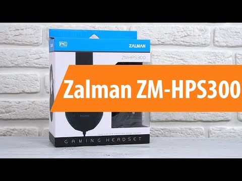 Распаковка Zalman ZM-HPS300 / Unboxing Zalman ZM-HPS300