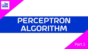 Perceptron Algorithm - Part 1 #machinelearning #artificialintelligence  #perceptron #neuralnetwork