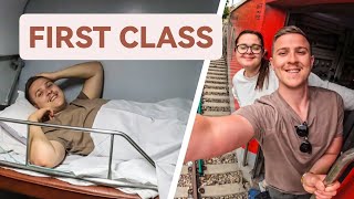 Travel vlog - We Spent 12 Hours on India's $30 FIRST CLASS Sleeper Train | New Delhi to Varanasi