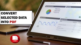 Convert Selected Data Into PDF - Excel Tips and Tricks screenshot 4