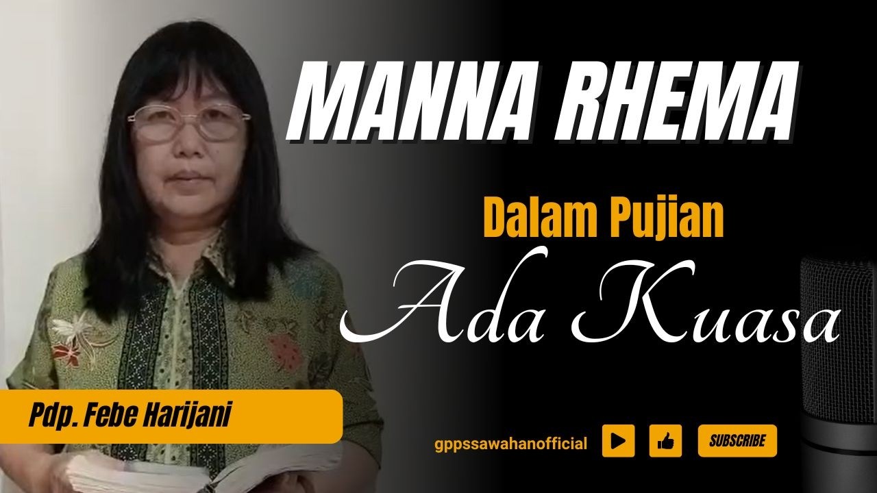 Manna Rhema,Rabu 4 Maret 2026 