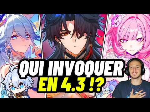 LES MEILLEURS PERSOS HSR !? QUI INVOQUER EN 4.3 ? BLADE SP / CYRENE / YAO GUANG ET UN MEC SOLO !