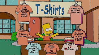 Bart vende camisetas Los simpson capitulos completos en español latino