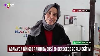 Adanada Bin 600 Rakımda Eksi 20 Derecede Zorlu Eğitim