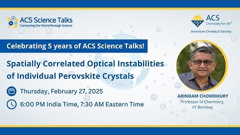 Science Talks Q&A 167: Spatially Correlated Optical Instabilities of Individual Perovskite Crystals