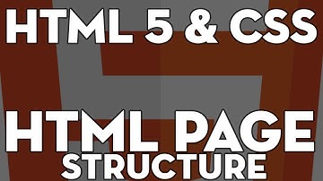 HTML5 & CSS Web Design - 103 - HTML 5 Document structure