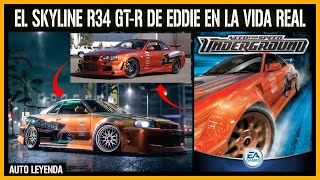 🔰 TODO Sobre el Skyline R34 GTR de EDDIE en Need for Speed UNDERGROUND (Existió de verdad) | ANDEJES