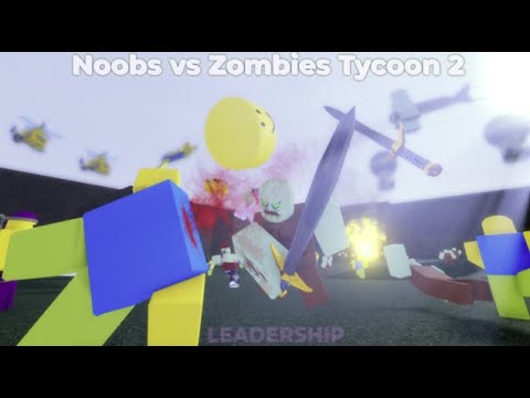 Roblox Noobs vs Zombies Tycoon 2, game doesnt get enough attention #ro