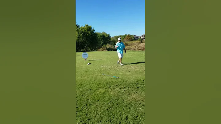 Friday feeling golf shot to 14inches