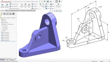 SolidWorks Tutorial for beginners Exercise 66