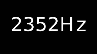 Speaker Sound Test 2352Hz