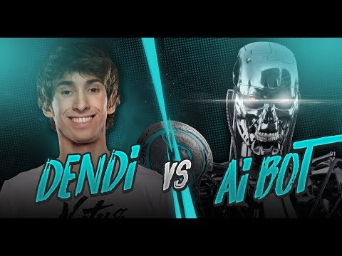 Dendi vs NEW DOTA 2 AI BOT - The International 2017