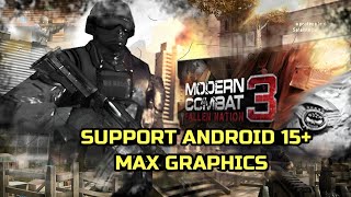 Modern Combat 3: Fallen Nation v1.1.2 (Debug Cheat Menu) Android Gameplay offline 