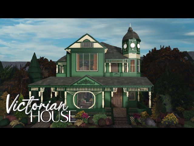 Roblox Bloxburg - ( Exterior ) Victorian Valentines Two-Story House  All  videos that you can watch on my channel are Originals I intended to create,  any video copied to my channel