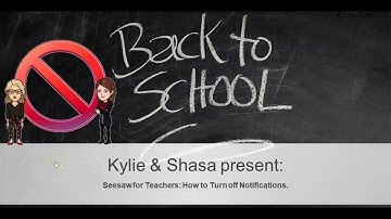 TEACHERS   SEESAW   How To Change Notification Settings