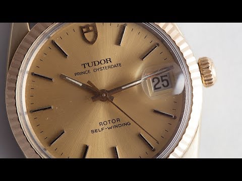 HANDS ON w/ Yellow Gold Tudor Prince OysterDate :: LUG2LUG