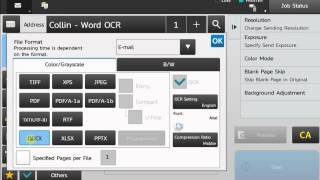 How To Scan an Editable Microsoft Word, Excel, PowerPoint file from Sharp Scanner
