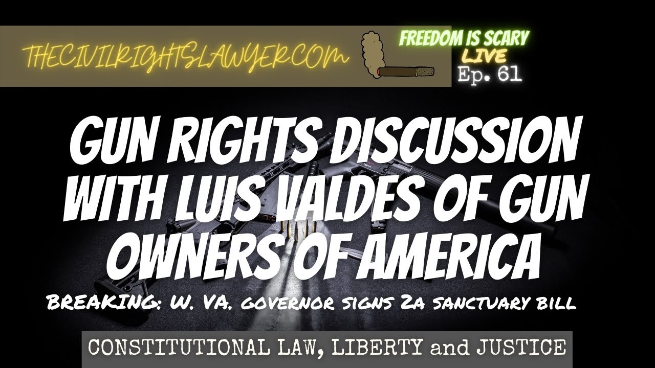 Gun Rights Discussion with Luis Valdes of Gun Owners of America FIS
