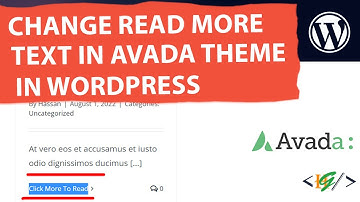 How to Change Read More Text in Avada Theme WordPress