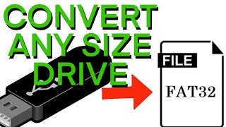 How to format any USB to FAT32