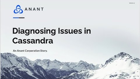 Apache Cassandra Lunch Online Meetup #14: Basic Log Diagnostics with ELK/FEK/BEK